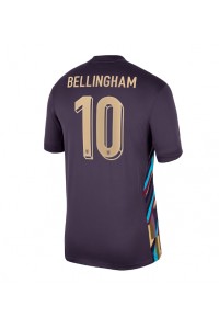 Engeland Jude Bellingham #10 Voetbaltruitje Uit tenue Dames EK 2024 Korte Mouw